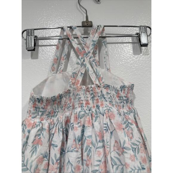 The Prairie By Rachel Ashwell Dress Baby Size 3T Butterfly Floral Print White - Picture 6 of 8